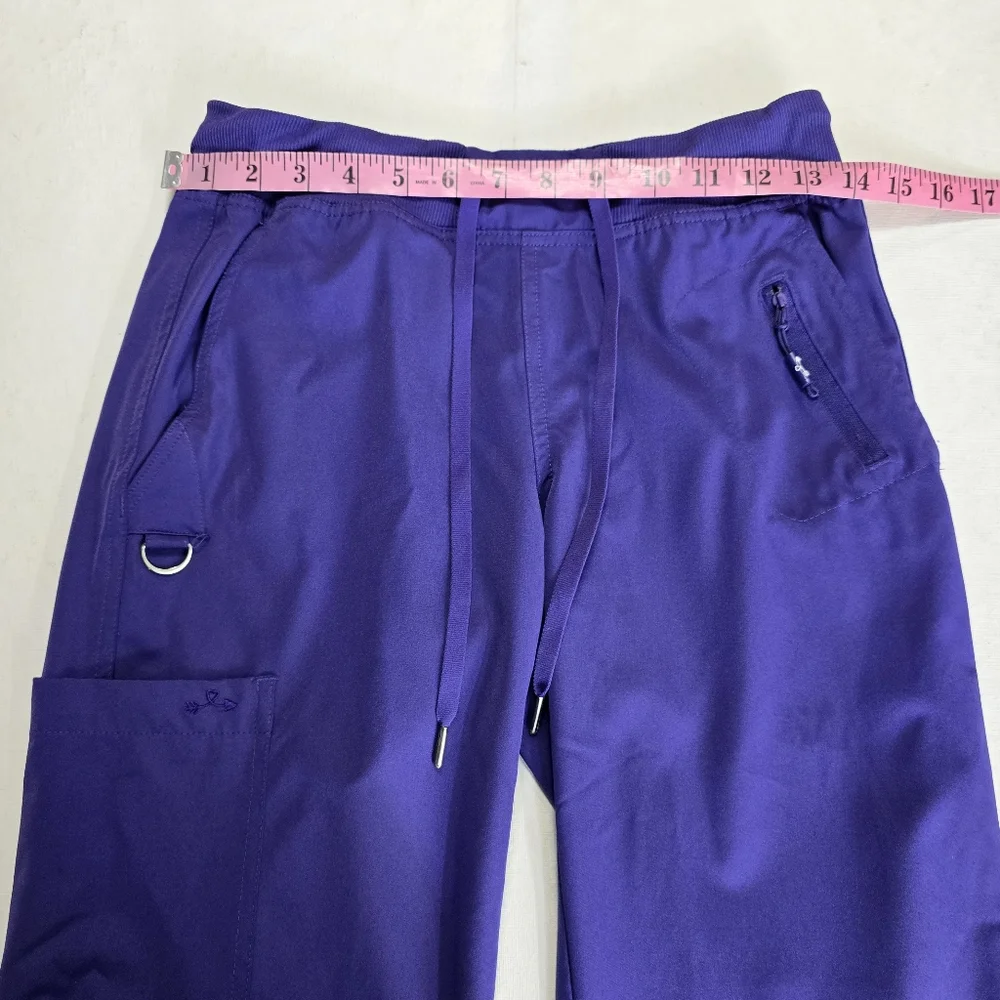 Ava Therese XS Purple Scrub Set - Picture 8 of 12